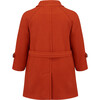 Clerkenwell Bridge Coat, Finsbury Orange - Wool Coats - 5