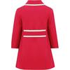 Kensington Coat, Pillar Box Red - Wool Coats - 5