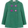 Fitzrovia Coat, Cut Grass Green - Wool Coats - 1 - thumbnail