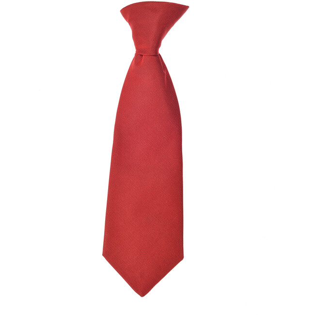 Cherwell Neck Tie, Pillar Box Red - Bowties & Ties - 1
