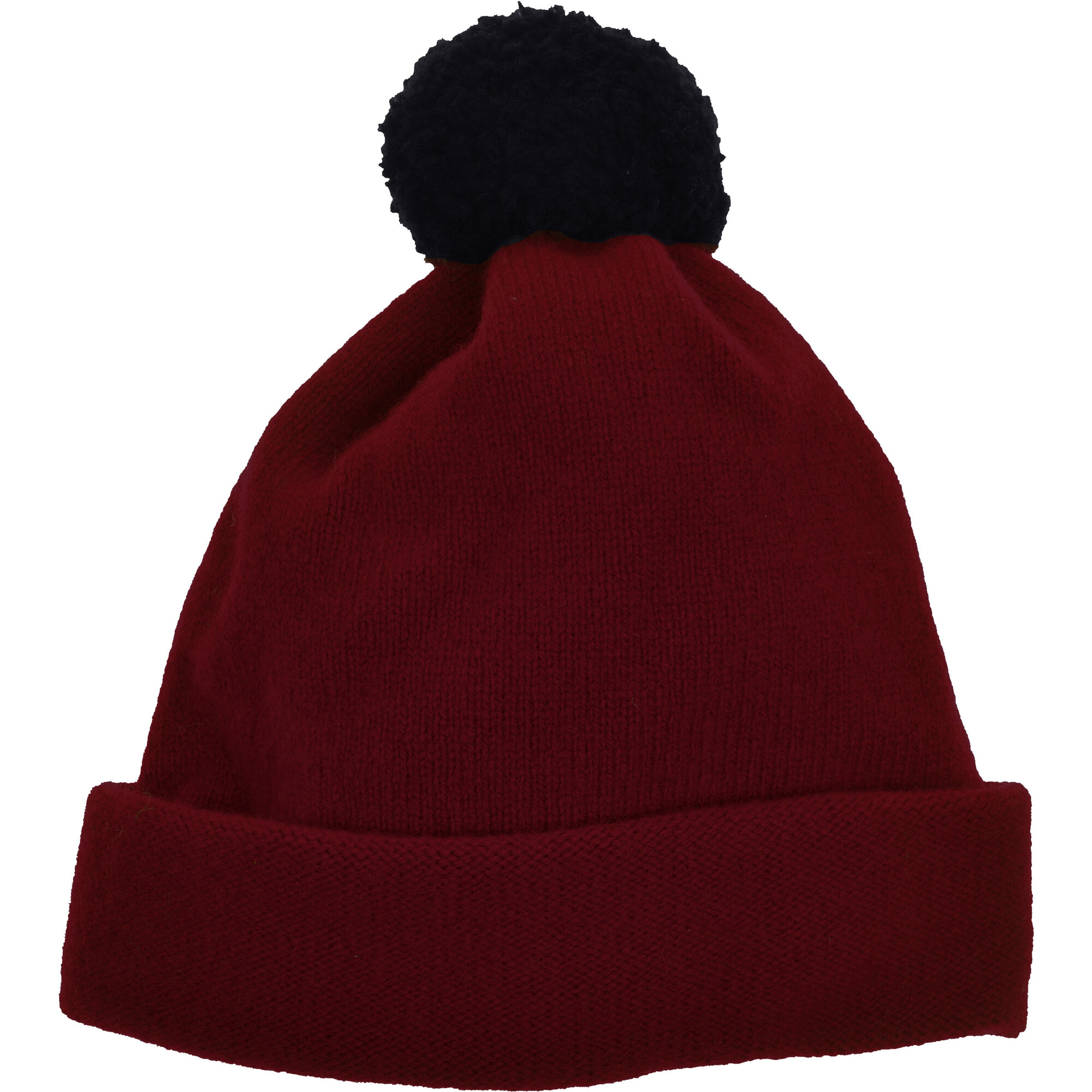 Argyll Bobble Hat, Russet Red - Hats - 1