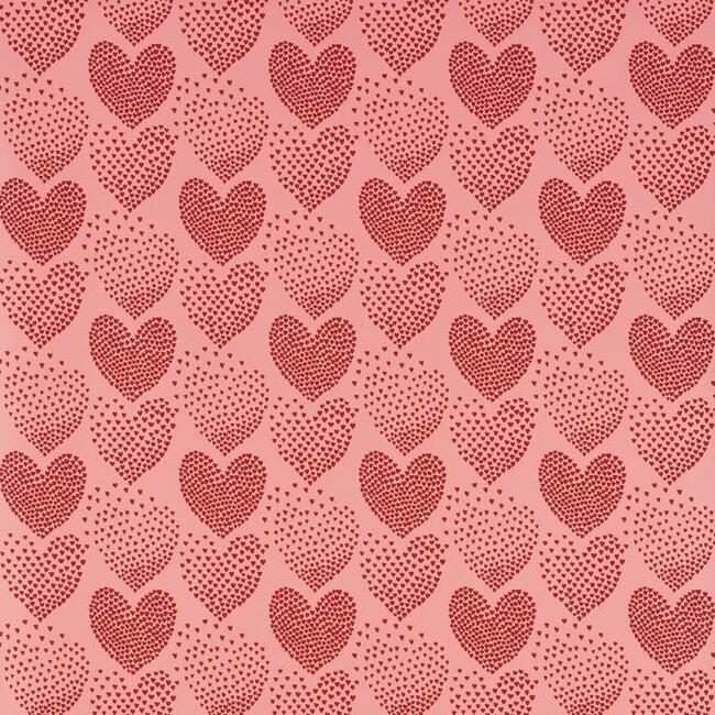 Heart of Hearts Wallpaper, Red/Pink - Wallpaper - 1