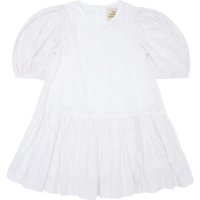 Up Up and Away Dress, White
