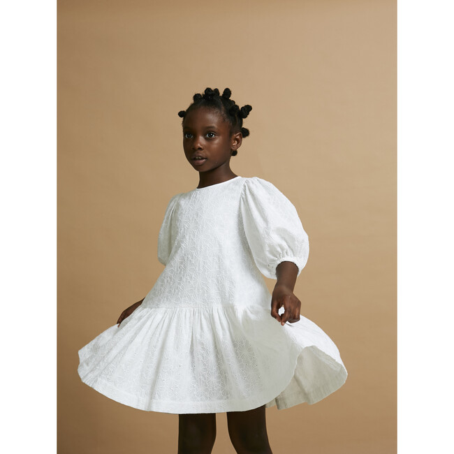 Up Up and Away Dress, White - Dresses - 2