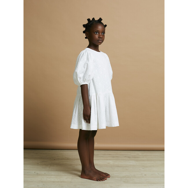 Up Up and Away Dress, White - Dresses - 3