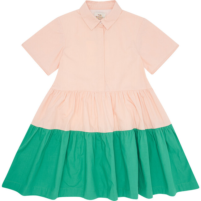 Too Clever By Half Dress, Sticking Plaster & Menthol - Dresses - 1