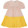 Tier-ry Eyed Dress, Sticking Plaster & Sweetcorn - Dresses - 1 - thumbnail