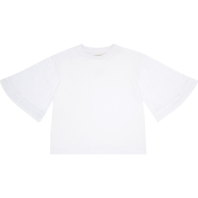 Swing Into Action Blouse, Sunblock White