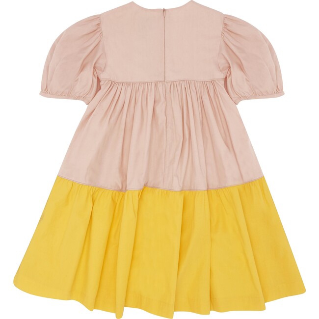 Tier-ry Eyed Dress, Sticking Plaster & Sweetcorn - Dresses - 4