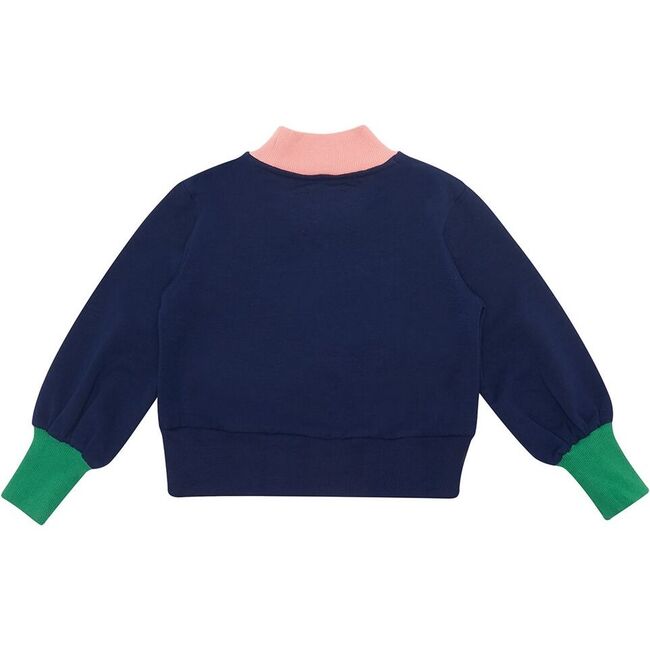 Green Sleeves Jumper, Stay True Blue - Sweaters - 3