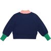 Green Sleeves Jumper, Stay True Blue - Sweaters - 3