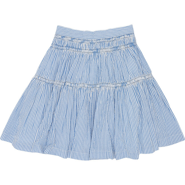 Gather Around Skirt, Seersucker