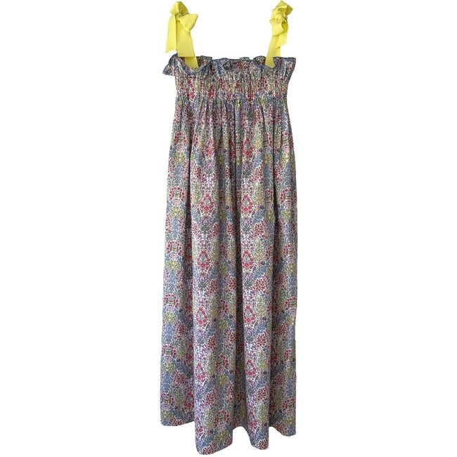 Women's Jaime Dress, Floral Bird Garden - Dresses - 1
