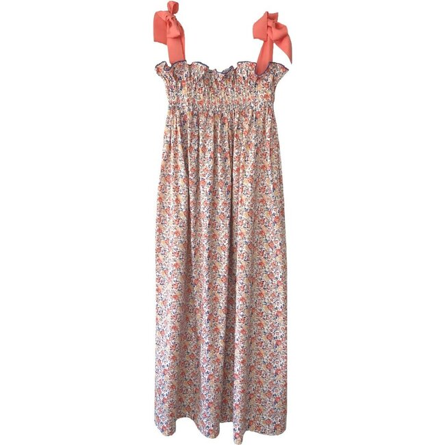 Women's Jaime Dress, Coral Floral - Dresses - 1