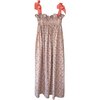Women's Jaime Dress, Coral Floral - Dresses - 1 - thumbnail