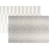 Reversible Antelope & Stripe Foam Playmat, Grey - Playmats - 1 - thumbnail
