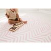 Reversible Dash & Diamond Foam Playmat, Pink - Playmats - 2 - thumbnail