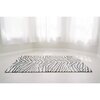 Reversible Zebra & Stripe Foam Playmat, Brown - Playmats - 4 - thumbnail
