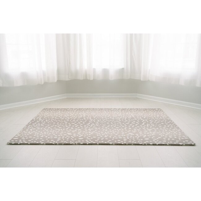 PREORDER - Reversible Antelope & Stripe Foam Playmat, Grey - Playmats - 5