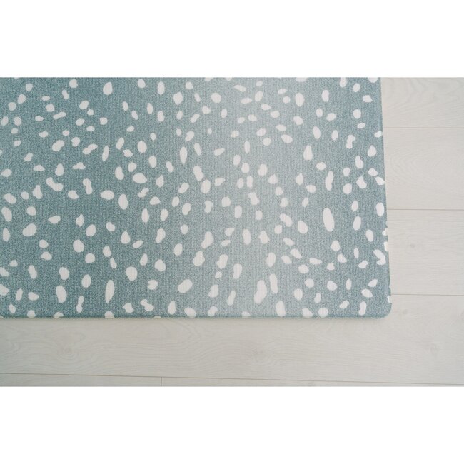 PREORDER - Reversible Antelope & Stripe Foam Playmat, Blue - Playmats - 5