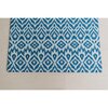 Reversible Ikat & Stripe Foam Playmat, Navy - Playmats - 4