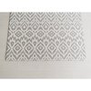 Reversible Ikat & Stripe Foam Playmat, Grey - Playmats - 5