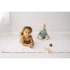 Vegan Leather Play Mat, White - Playmats - 2