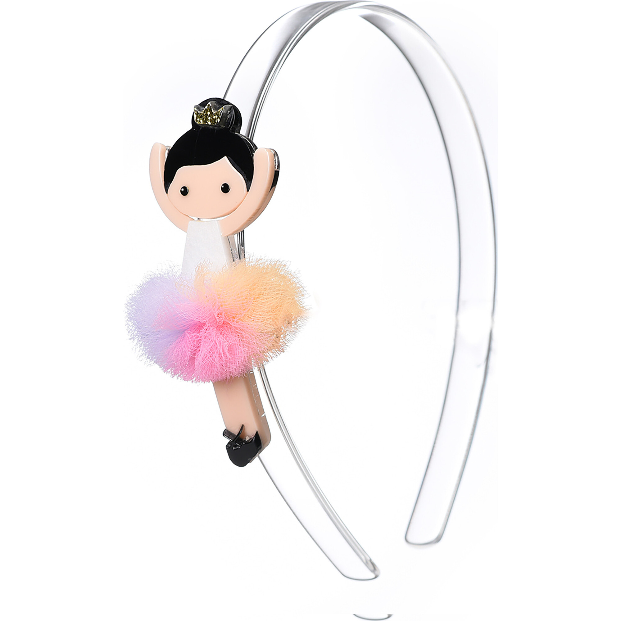 Ballerina Headband, Rainbow - Headbands - 1