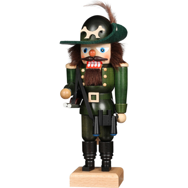 Forest Ranger Nutcracker, Green - Nutcrackers - 1