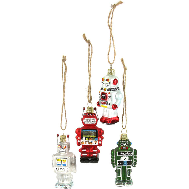 Tiny Robot Ornaments