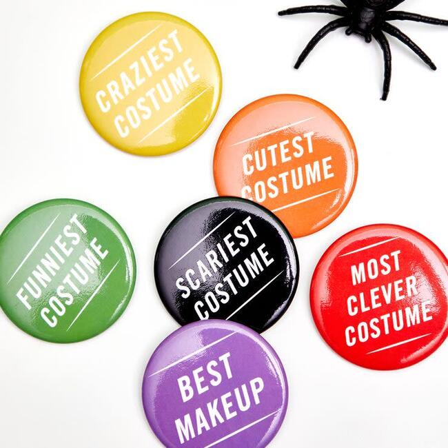 Halloween Costume Prize Buttons - Other Accessories - 2