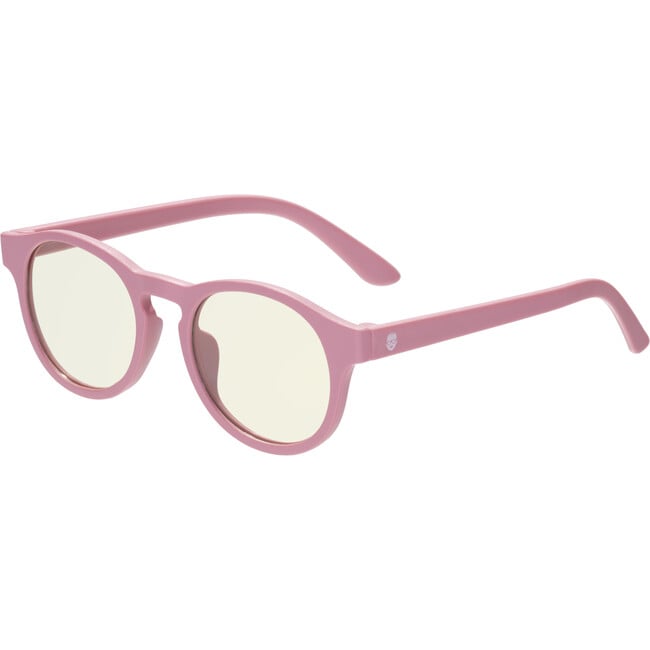 Screen Saver Blue Light Glasses, Pretty in Pink Keyhole - Sunglasses - 3