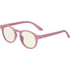 Screen Saver Blue Light Glasses, Pretty in Pink Keyhole - Sunglasses - 3