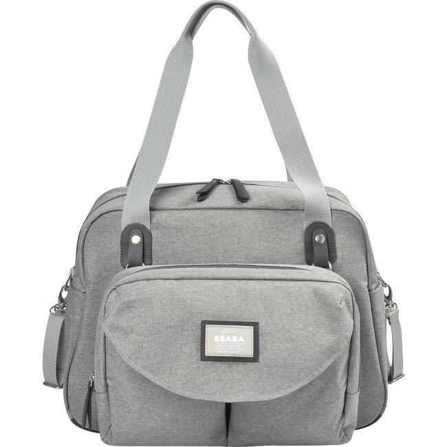 Geneva Diaper Bag, Grey - Diaper Bags - 1