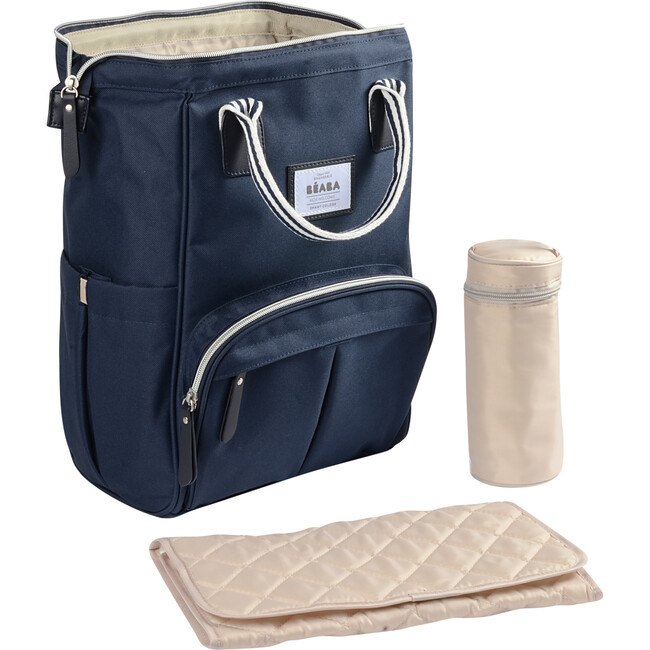 Wellington Backpack Diaper Bag, Navy - Diaper Bags - 2