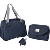 Geneva Diaper Bag, Navy - Diaper Bags - 2 - thumbnail