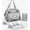 Geneva Diaper Bag, Grey - Diaper Bags - 3