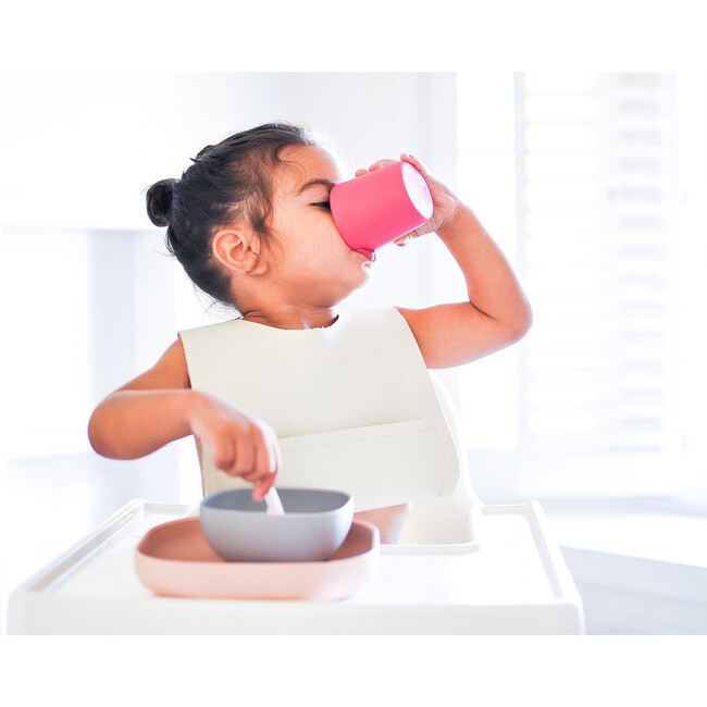 Silicone Suction Meal Set - Set of 4, Rose - Tabletop - 4