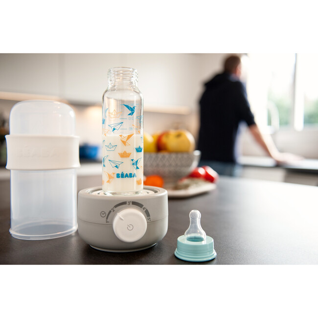 BabyMilk 3-In-1 Bottle Warmer, Cloud - Warmers - 3