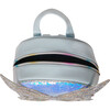 Miss Butterfly Sequins Mini Backpack, Light Blue - Backpacks - 5