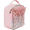 Miss Butterfly Large Backpack & Insulted Lunch Bag Set, Pink - Backpacks - 6