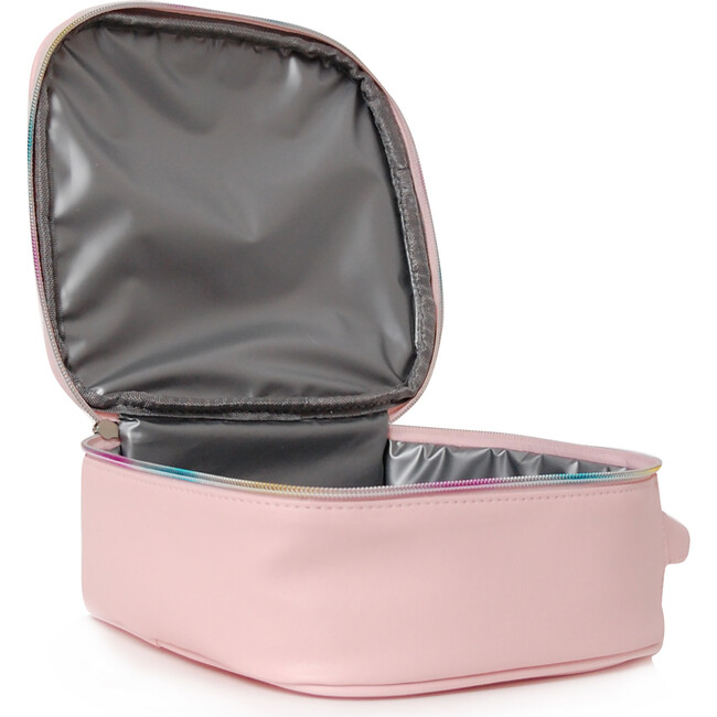 Miss Butterfly Large Backpack & Insulted Lunch Bag Set, Pink - Backpacks - 7