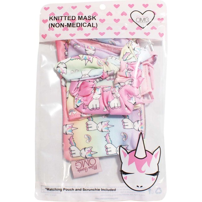 Lil Miss Gwen Print Face Mask, Pouch & Scrunchies Set - Face Masks - 2