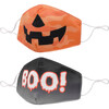 Camo Pumpkin and Ombre Boo Face Mask Set - Face Masks - 1 - thumbnail