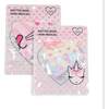 Bella Kitty Tie Dye & Love Heart Printed 2pc face Mask Set - Face Masks - 2