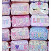 STUFF Puffy Quilted Blue Cosmetic Pouch, Blue - Bags - 5