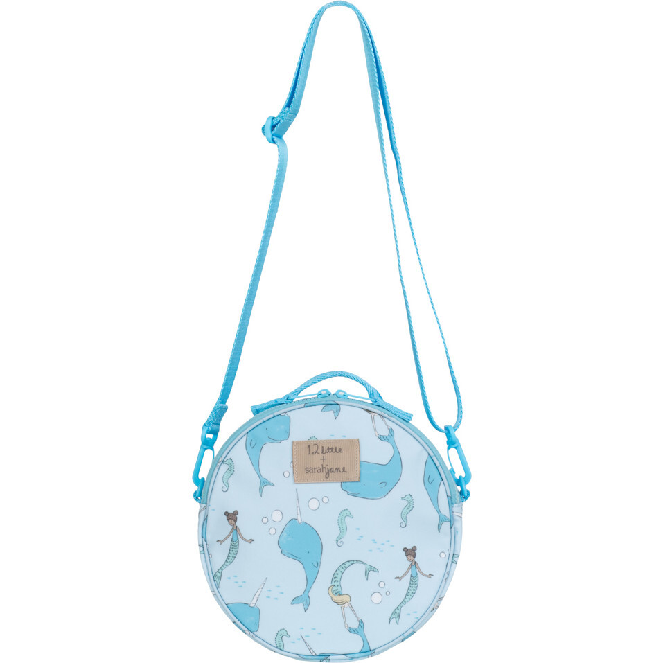 Under The Sea Round Bag, Blue - Bags - 1
