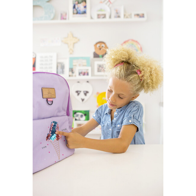Adventure Backpack, Lilac - Backpacks - 3