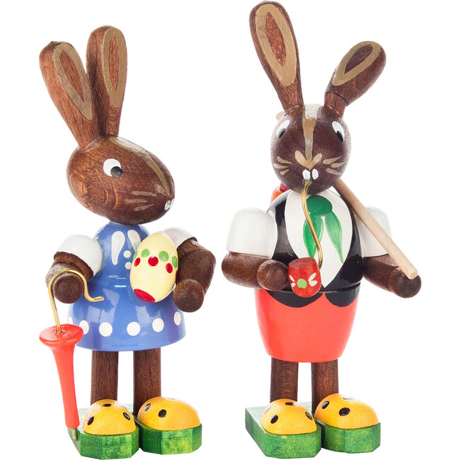 Easter Figures, Rabbit Couple