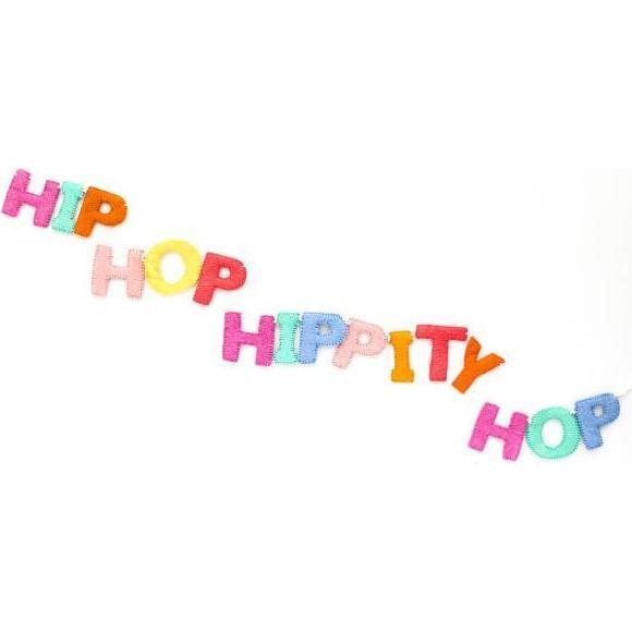 Hip Hop Hippity Hop Easter Felt Garland - Garlands - 1